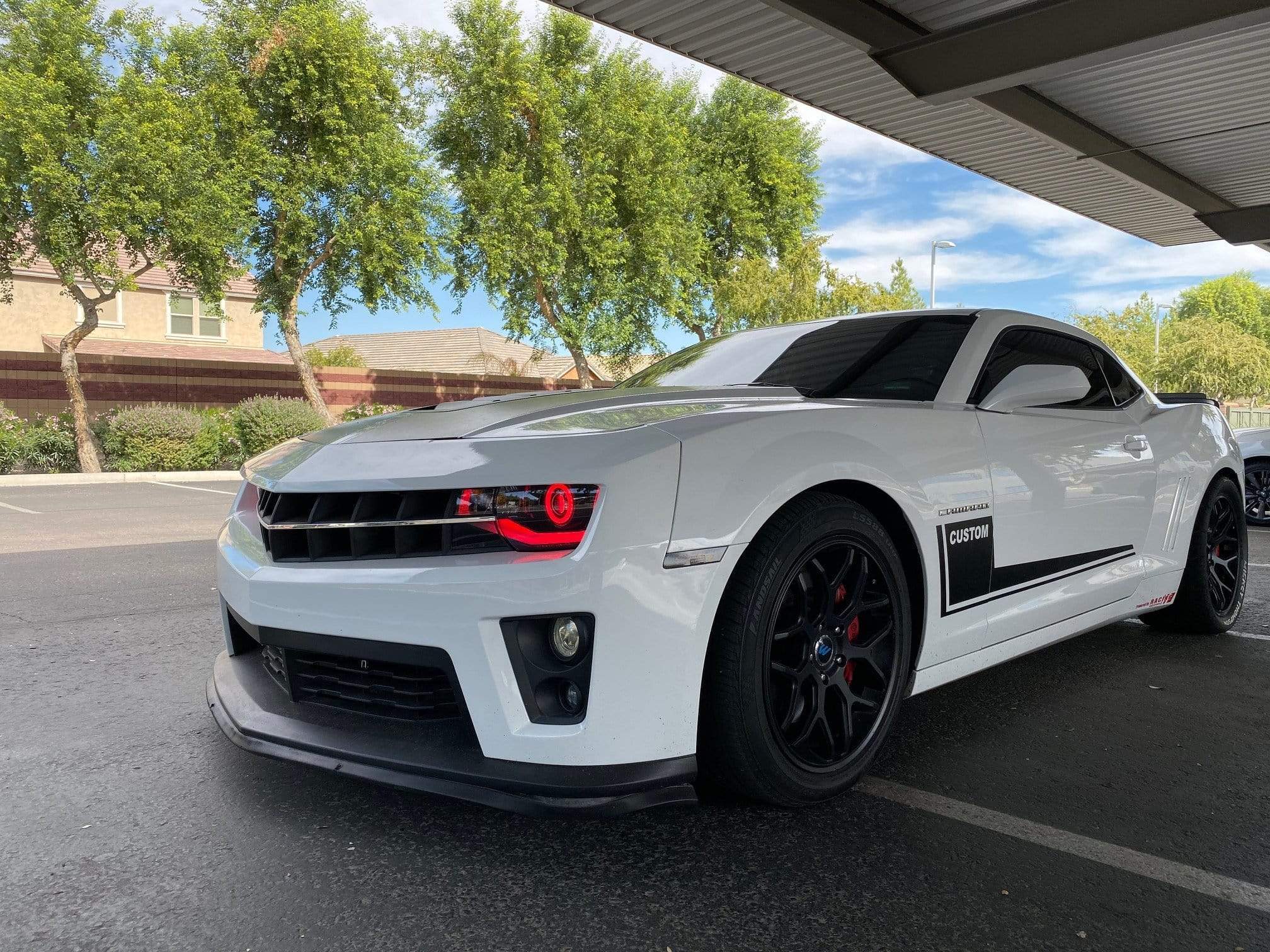 Chevrolet Camaro: Multicolor Flow Series Headlights (2010-2013) – Custom Multicolor LED Lighting by RGB Halo Kits