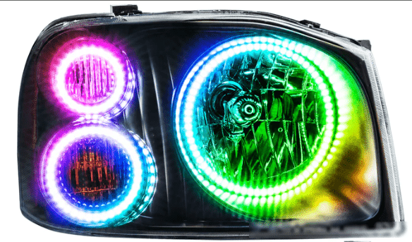 Nissan Frontier Triple Multicolor Halo Kit (2001-2004) – Custom Multicolor LED Lighting by RGB Halo Kits