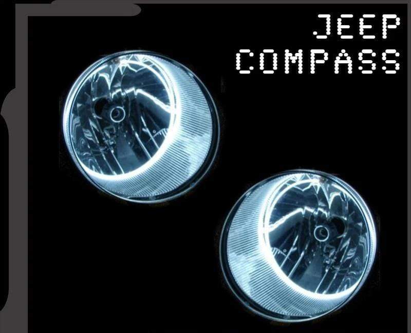 Jeep Compass Multicolor Halo Kit (2007-2010) – Custom Multicolor LED Lighting by RGB Halo Kits