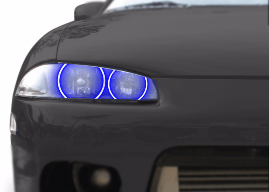 Mitsubishi Eclipse Multicolor Halo Kit (1995-1999) – Custom Multicolor LED Lighting by RGB Halo Kits