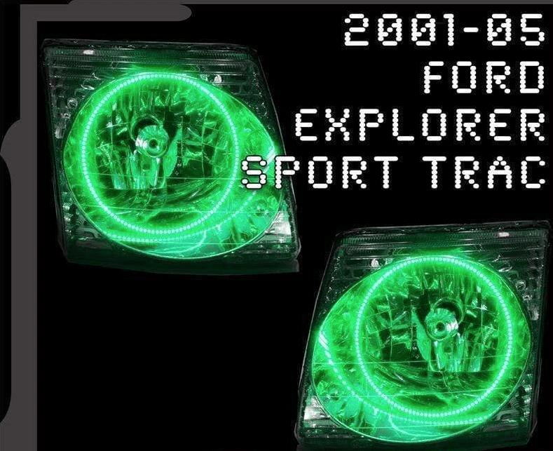 Ford Explorer Sport Trac Multicolor Halo Kit (2002-2005) – Custom Multicolor LED Lighting by RGB Halo Kits