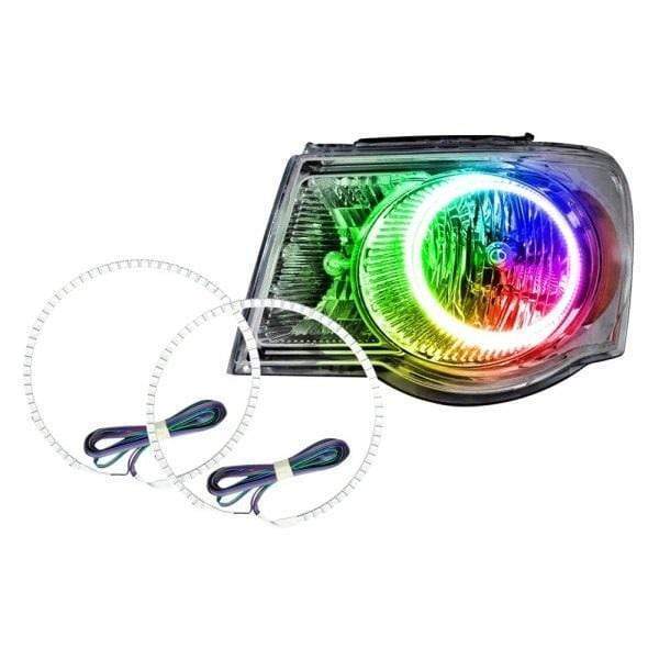 Chrysler Aspen Multicolor Halo Kit (2007-2008) – Custom Multicolor LED Lighting by RGB Halo Kits