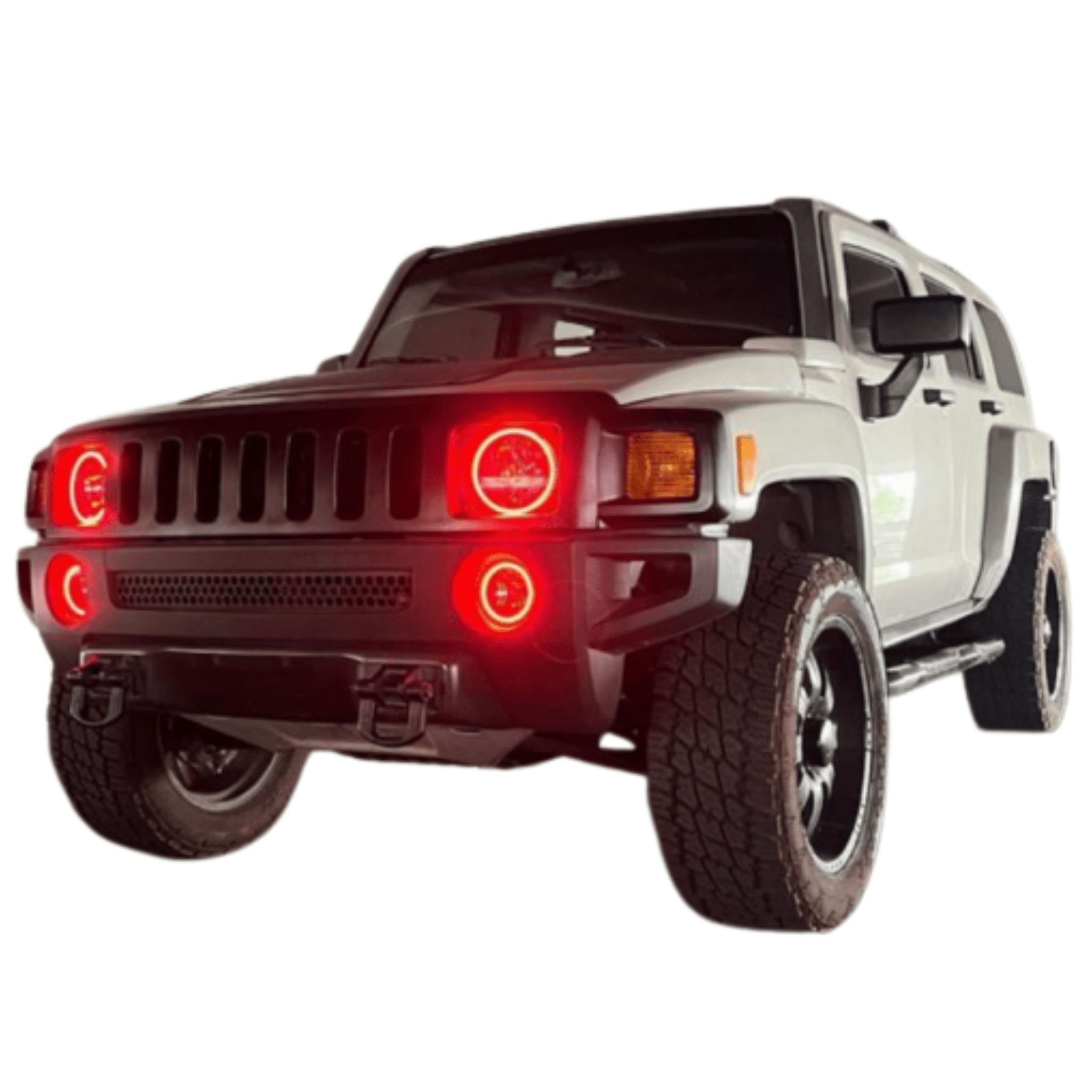 Hummer H3 Multicolor Halo Kit (2006-2010) – Custom Multicolor LED Lighting by RGB Halo Kits