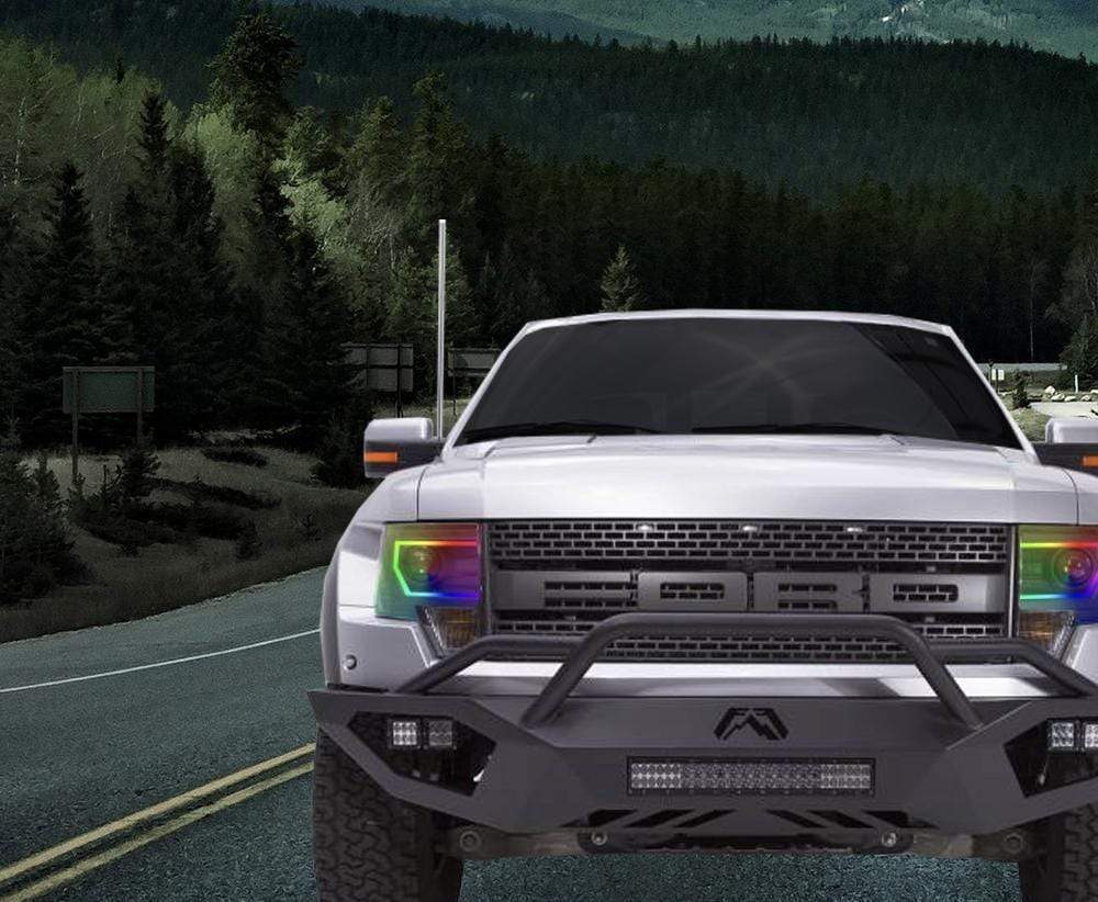 Ford Raptor Multicolor C-bar Kit (2009-2014) – Custom Multicolor LED Lighting by RGB Halo Kits