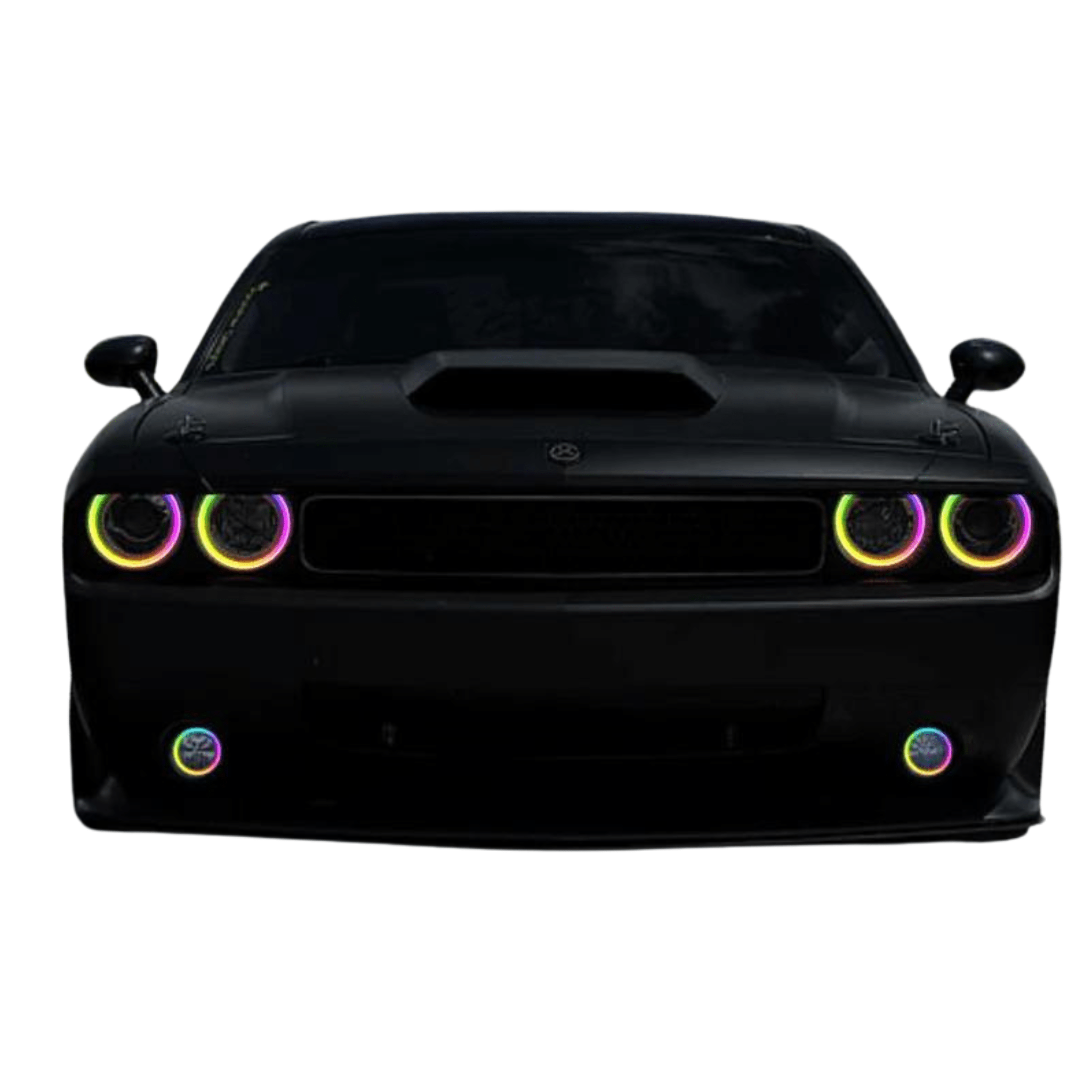 Dodge Challenger Multicolor Halo Kit (2008-2014) – Custom Multicolor LED Lighting by RGB Halo Kits