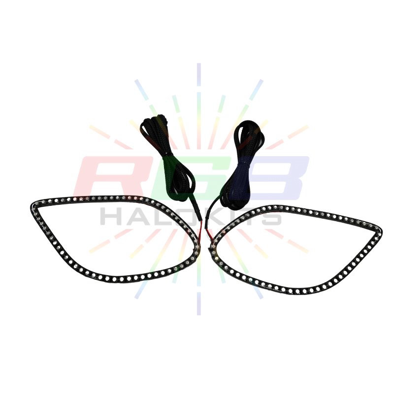Dodge Charger Waterproof Fog Outline Multicolor Halo Kit – Custom Multicolor LED Lighting by RGB Halo Kits