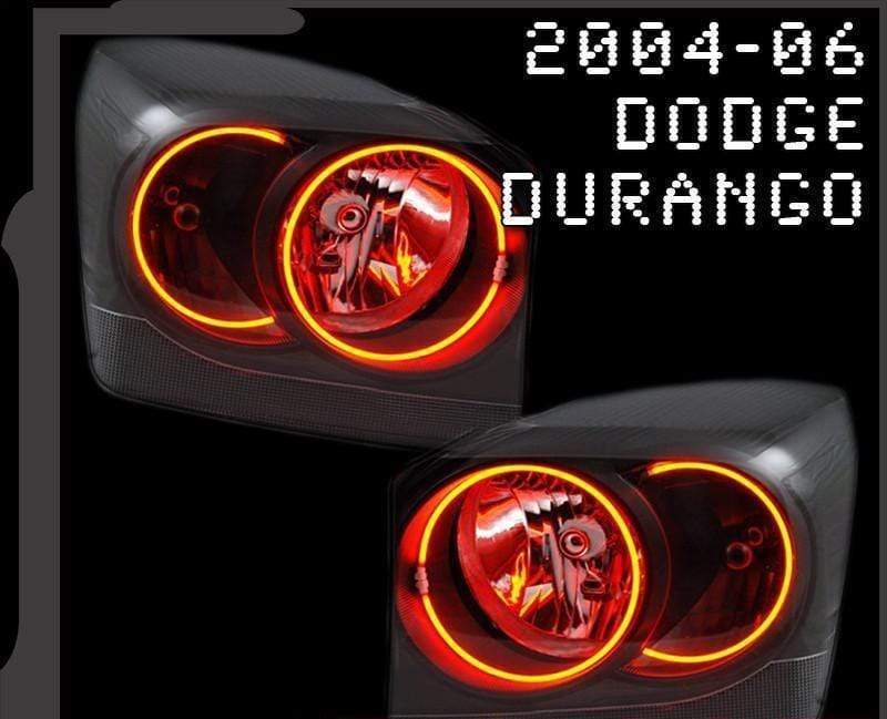 Dodge Durango Multicolor Halo Kit (2004-2006) – Custom Multicolor LED Lighting by RGB Halo Kits