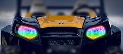 Polaris RZR 570/800/900 Multicolor Flow Series Halo Kit (2008-2019) – Custom Multicolor LED Lighting by RGB Halo Kits