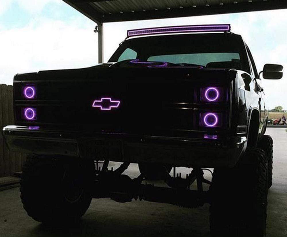 Chevrolet Old School Box Multicolor Halo Kit (1970-1999) – Custom Multicolor LED Lighting by RGB Halo Kits