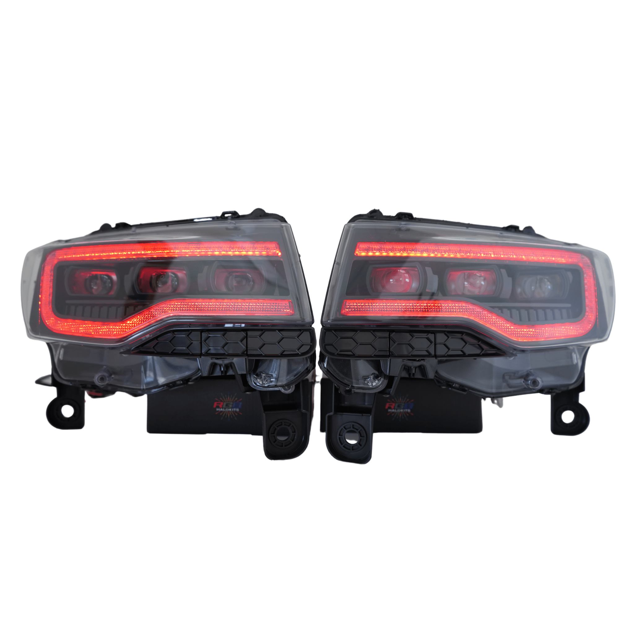 Jeep Grand Cherokee: Multicolor Flow Series Headlights (2014-2021) | XB Morimoto – Custom Multicolor LED Lighting by RGB Halo Kits