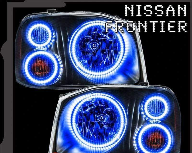 Nissan Frontier Triple Multicolor Halo Kit (2001-2004) – Custom Multicolor LED Lighting by RGB Halo Kits
