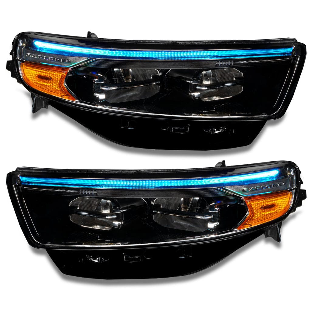 Ford Explorer Multicolor RGBW DRL Boards (2020-2024) – Custom Multicolor LED Lighting by RGB Halo Kits