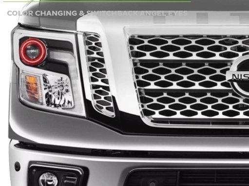 Nissan Titan Multicolor Halo Kit (2016-2017) – Custom Multicolor LED Lighting by RGB Halo Kits