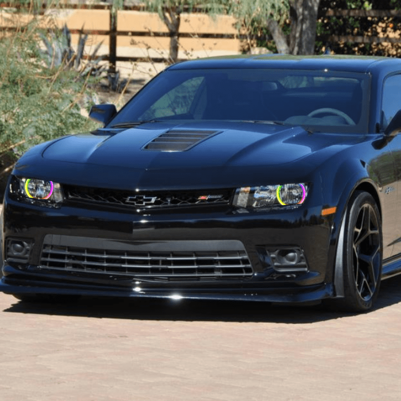 Chevrolet Camaro Headlight Multicolor Halo Kit (2014-2015) – Custom Multicolor LED Lighting by RGB Halo Kits