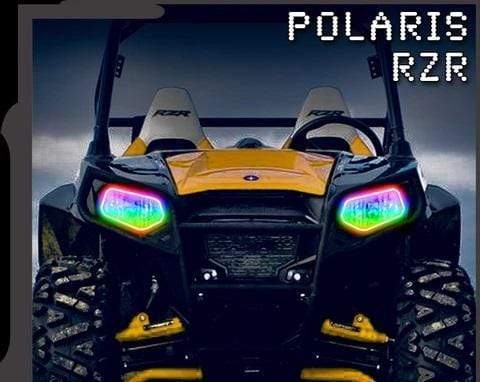 Polaris RZR 570/800/900 Multicolor Flow Series Halo Kit (2008-2019) – Custom Multicolor LED Lighting by RGB Halo Kits