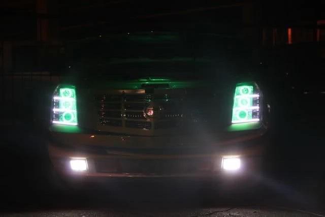 Cadillac Escalade Multicolor Halo Kit (2007-2013) – Custom Multicolor LED Lighting by RGB Halo Kits