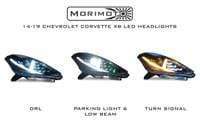 Chevrolet Corvette: LED Headlights (2014 - 2019) | XB – Custom Multicolor LED Lighting by RGB Halo Kits
