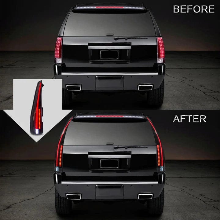 Cadillac Escalade LED Tail Lights (2007-2014) – Custom Multicolor LED Lighting by RGB Halo Kits