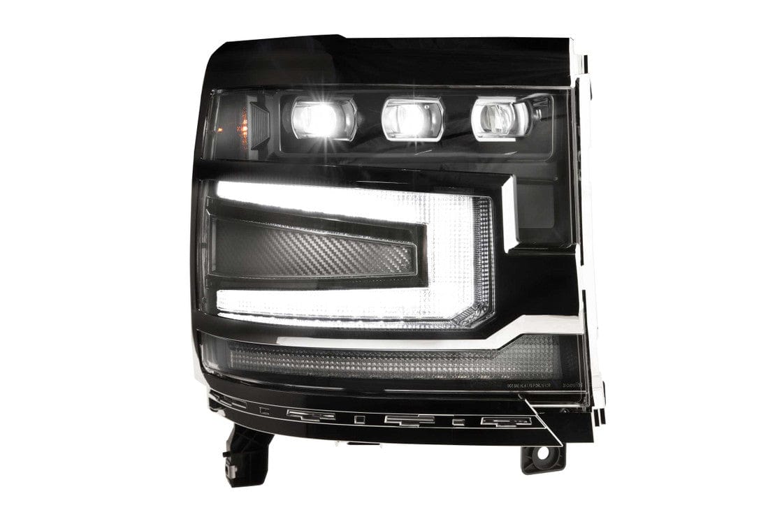 Chevrolet Silverado 1500: Headlights (2016 - 2018) | XB – Custom Multicolor LED Lighting by RGB Halo Kits