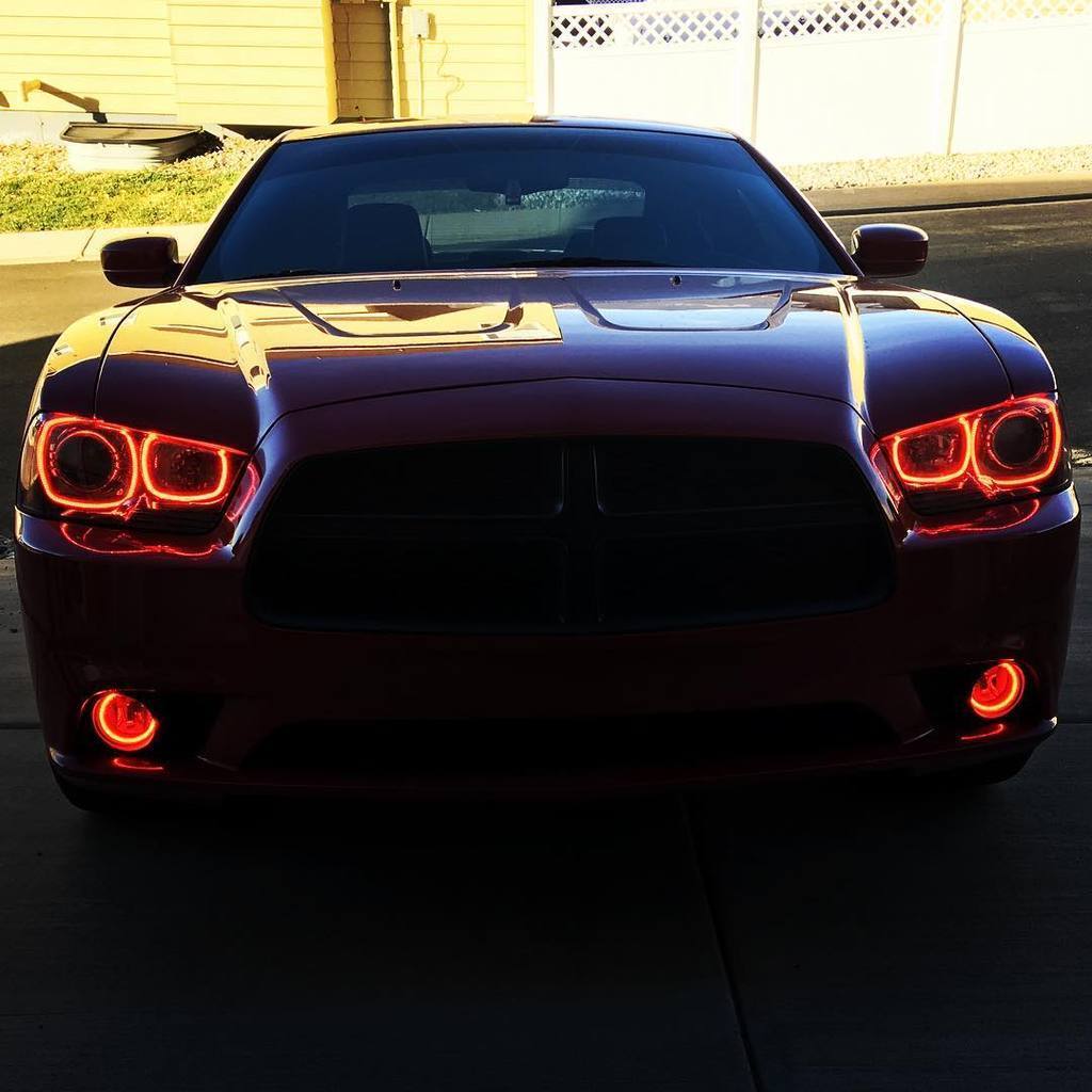 Dodge Charger Multicolor Flow Halo Kit (2011-2014) – Custom Multicolor LED Lighting by RGB Halo Kits