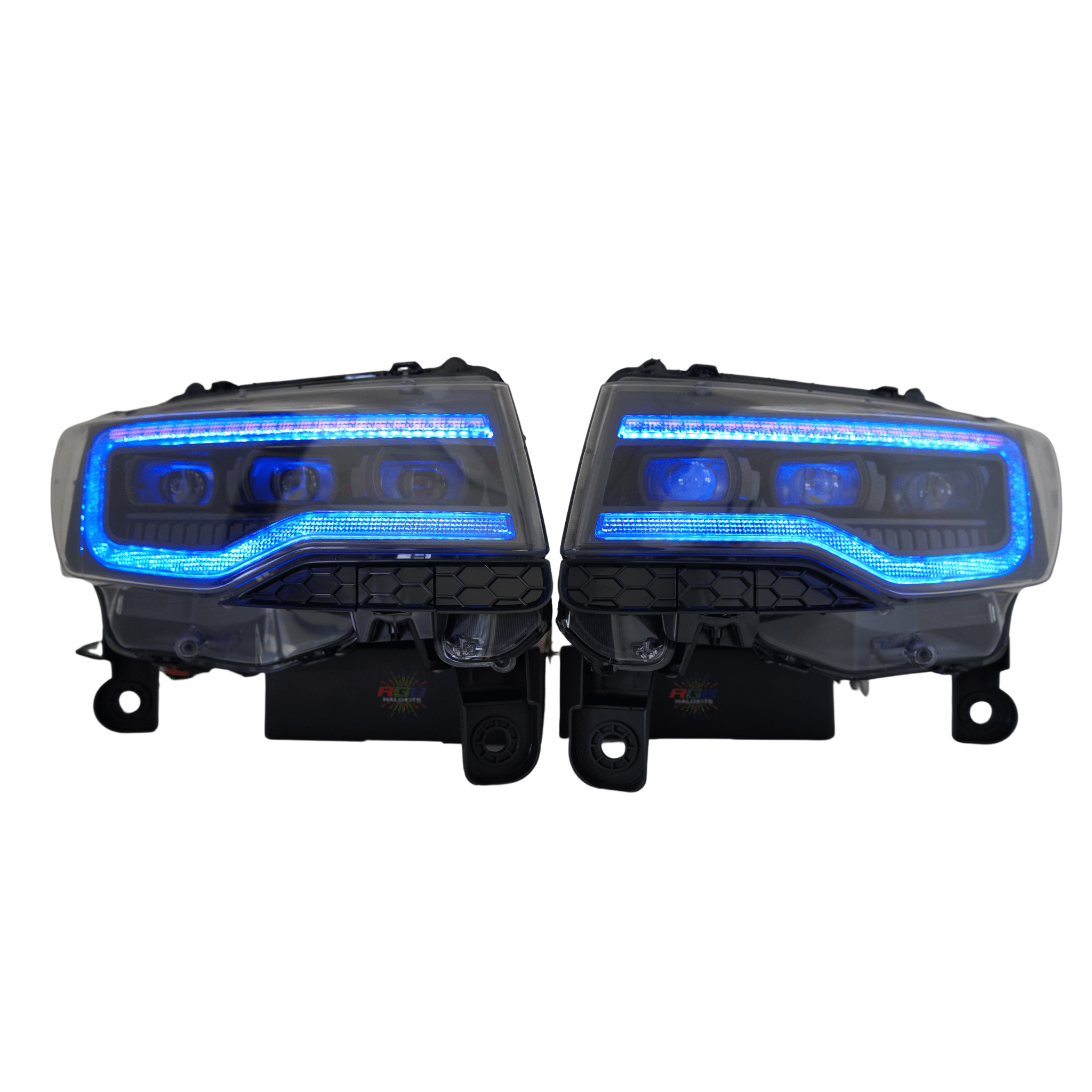Jeep Grand Cherokee: Multicolor Flow Series Headlights (2014-2021) | XB Morimoto – Custom Multicolor LED Lighting by RGB Halo Kits