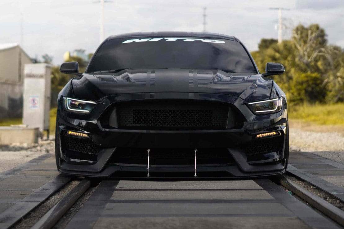 Ford Mustang: LED Headlights (2015 - 2017) | XB – Custom Multicolor LED Lighting by RGB Halo Kits