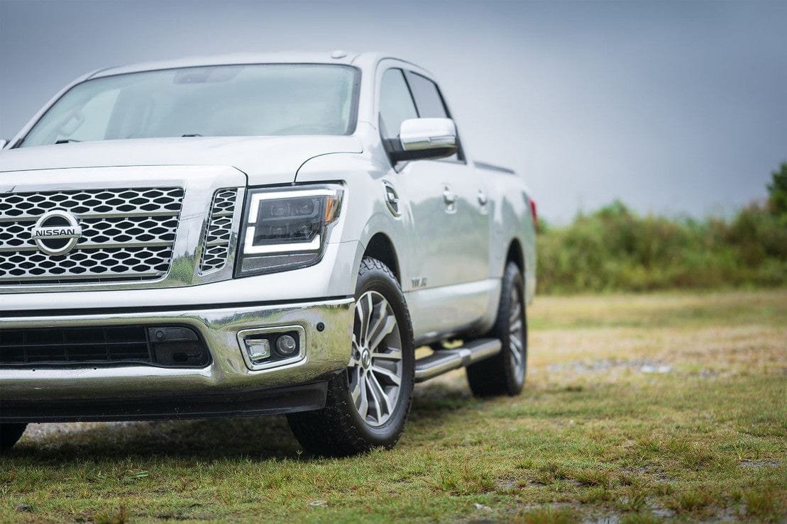 Nissan Titan: LED HEADLIGHTS (2016 - 2023) | XB – Custom Multicolor LED Lighting by RGB Halo Kits