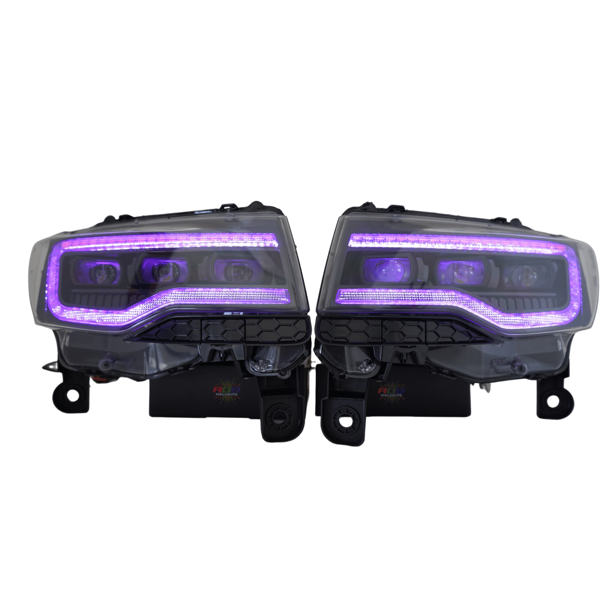 Jeep Grand Cherokee: Multicolor Flow Series Headlights (2014-2021) | XB Morimoto – Custom Multicolor LED Lighting by RGB Halo Kits
