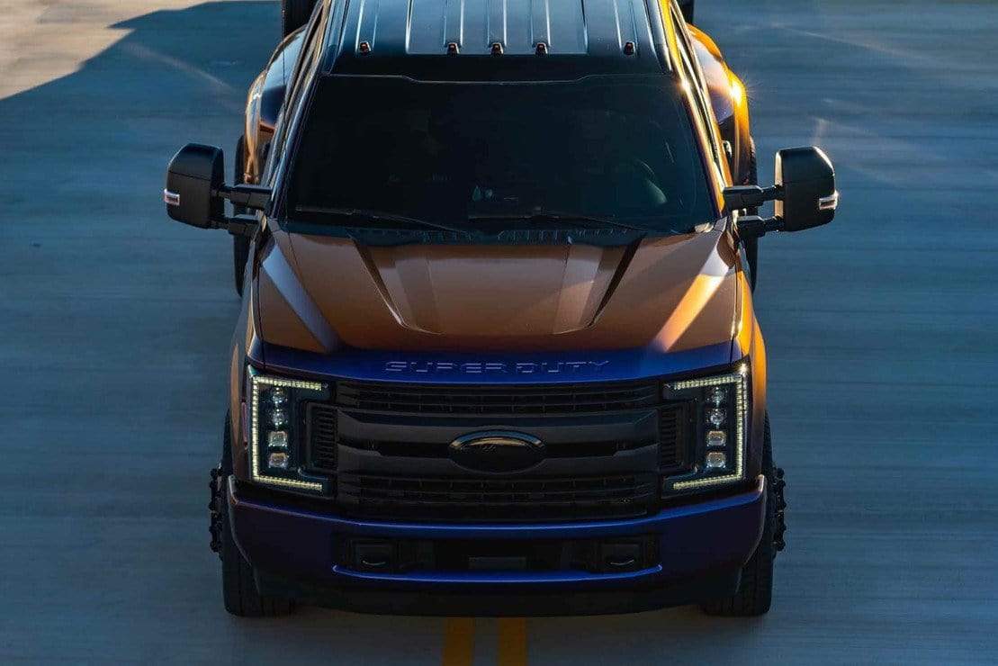 Ford Super Duty: LED Headlights (2011 - 2016) | XB – Custom Multicolor LED Lighting by RGB Halo Kits
