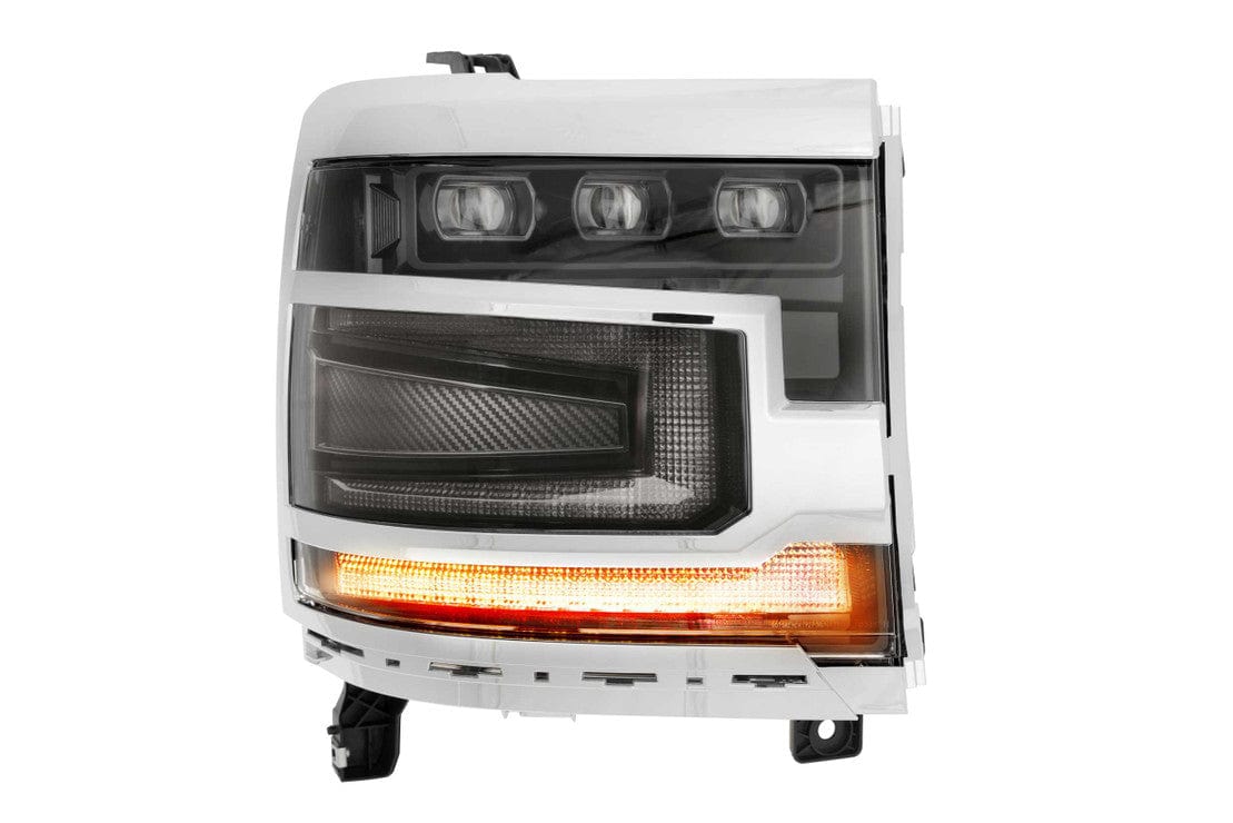 Chevrolet Silverado 1500: Headlights (2016 - 2018) | XB – Custom Multicolor LED Lighting by RGB Halo Kits