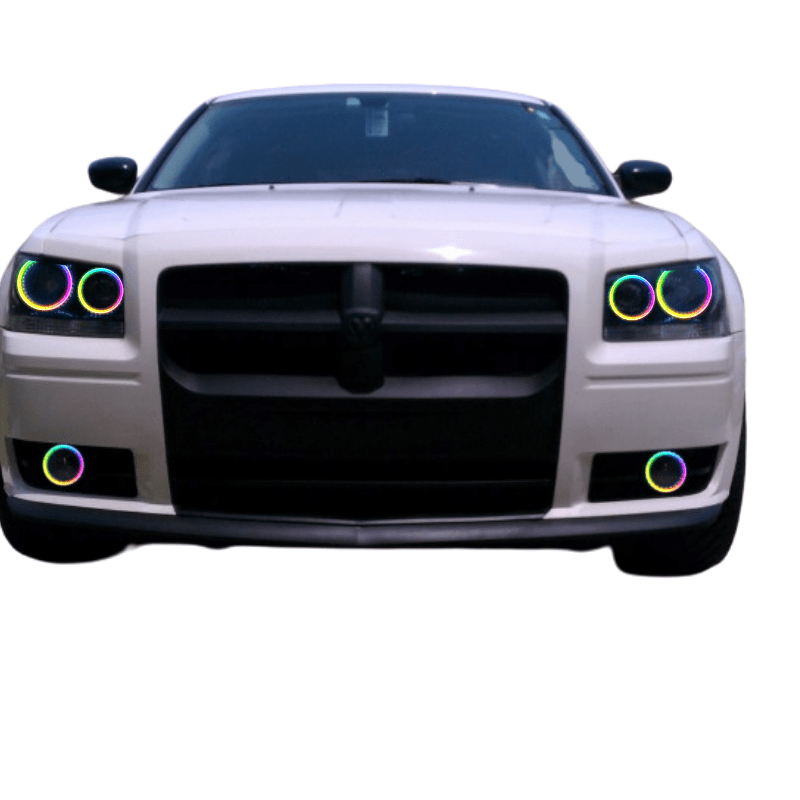 Dodge Magnum Multicolor Halo Kit (2008) – Custom Multicolor LED Lighting by RGB Halo Kits