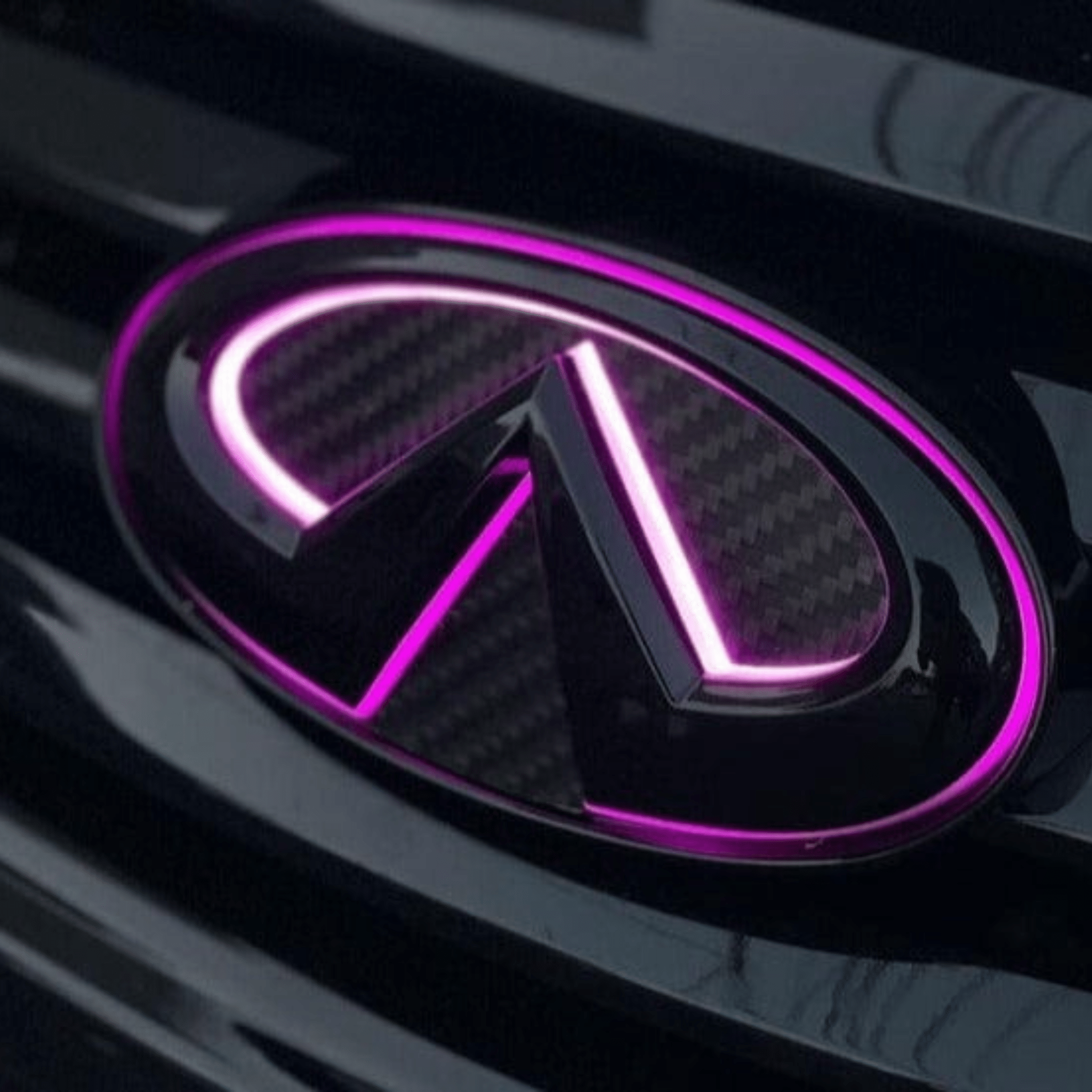 Infiniti G37/G25 Sedan RGB LED Emblem: (2010-2013) – Custom Multicolor LED Lighting by RGB Halo Kits