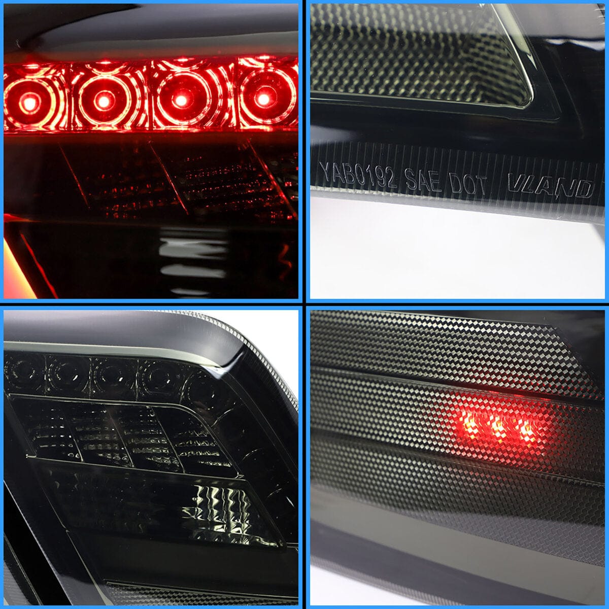2006-2011 TOYOTA CAMRY Tail Lights - RGB Halo Kits Multicolor Flow Series Color Chasing RGBWA LED headlight kit Oracle Lighting Trendz OneUpLighting Morimoto theretrofitsource AutoLEDTech Diode Dynamics