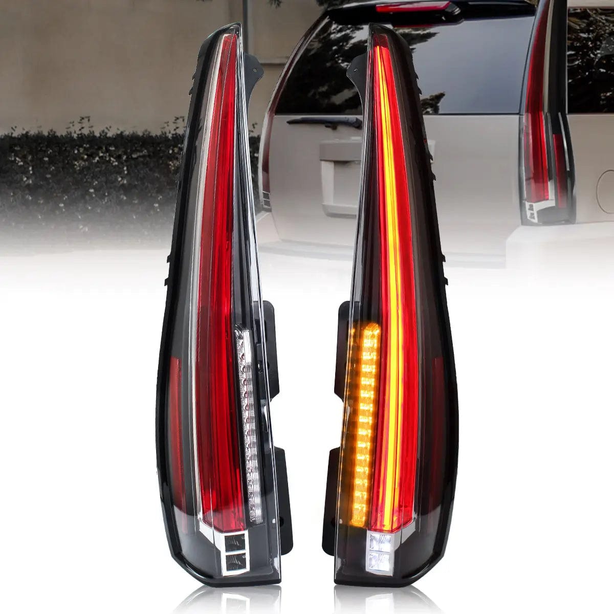 Chevrolet Suburban | Tahoe | GMC Yukon | LED Tail Lights (2007-2014)